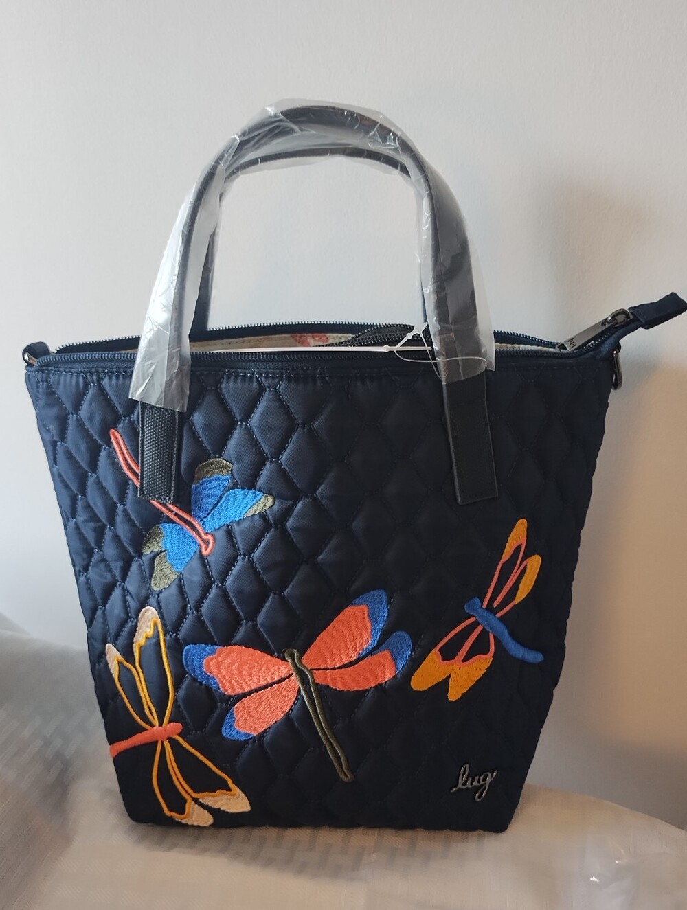 NWT LUG SPRINKLER CROSSBODY BAG Dragonfly